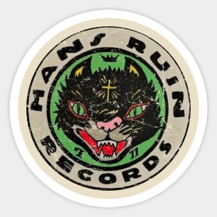 Man's Ruin Records Sticker